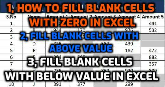 fill-blank-cell-with-any-value-in-excel-only-one-click