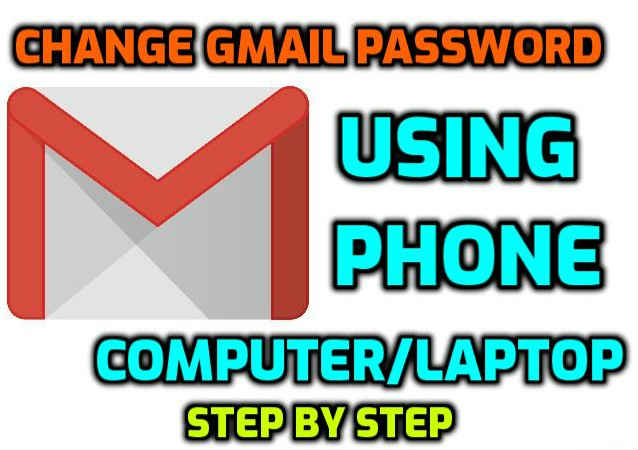 How to change gmail password on phone and computer useofcomputer
