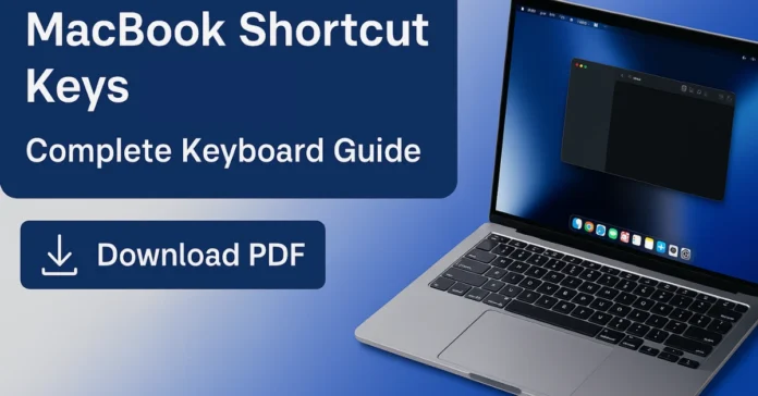 macbook shortcut keys